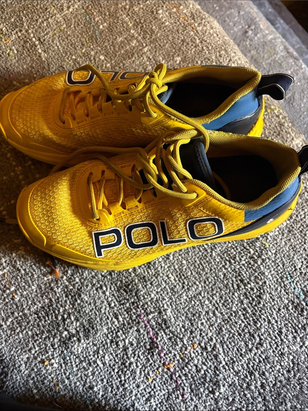 Polo by Ralph Lauren MEN Yellow Athletic Sneakers